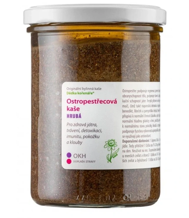 Ostropestřecová kaše hrubá 90ml/350ml/900ml + dárek balné zdarma