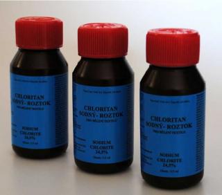 Chloritan sodný (115 ml) 3x + 6x kapátko