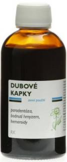 Dubovky = RK - Dubové kapky 100 ml + dárek : balné zdarma