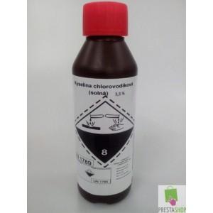 KYSELINA CHLOROVODÍKOVÁ (SOLNÁ) 3,5% + balné zdarma